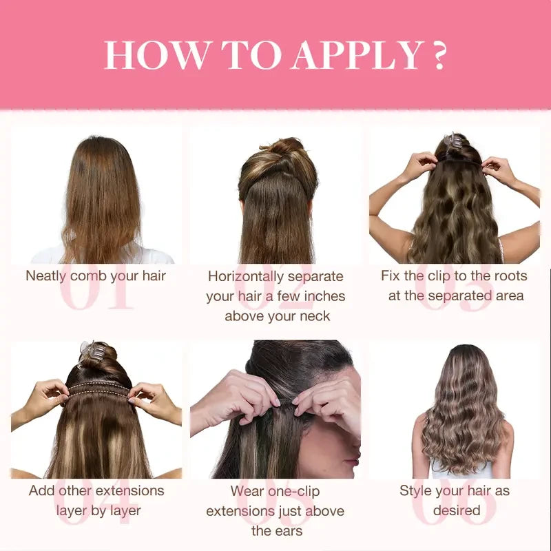 Goo Goo Remy Human Hair Clip-ins