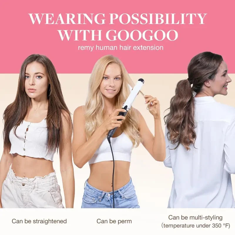 Goo Goo Remy Human Hair Clip-ins